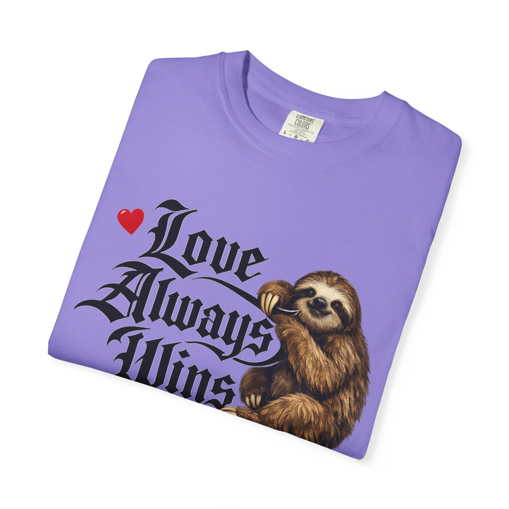 Love Always Wins Sloth T-Shirt