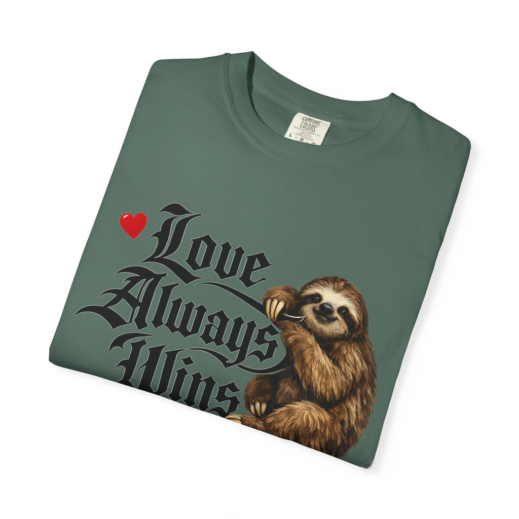 Love Always Wins Sloth T-Shirt