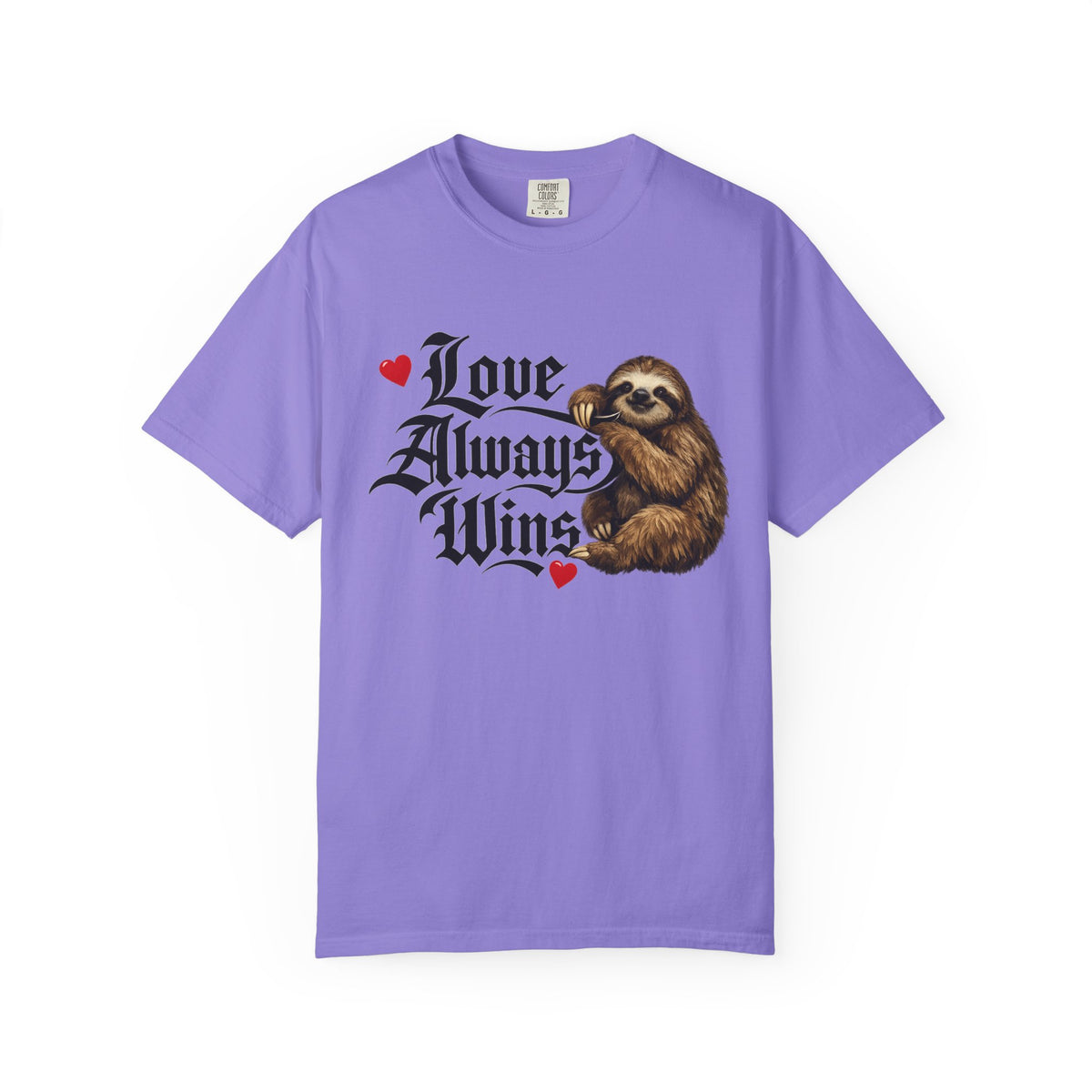 Love Always Wins Sloth T-Shirt