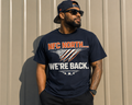NFC North We're Back Graphic T-Shirt | Chicago Bears Football Tee | Comeback Season Shirt | Bears Fan Gift | Game Day Tee