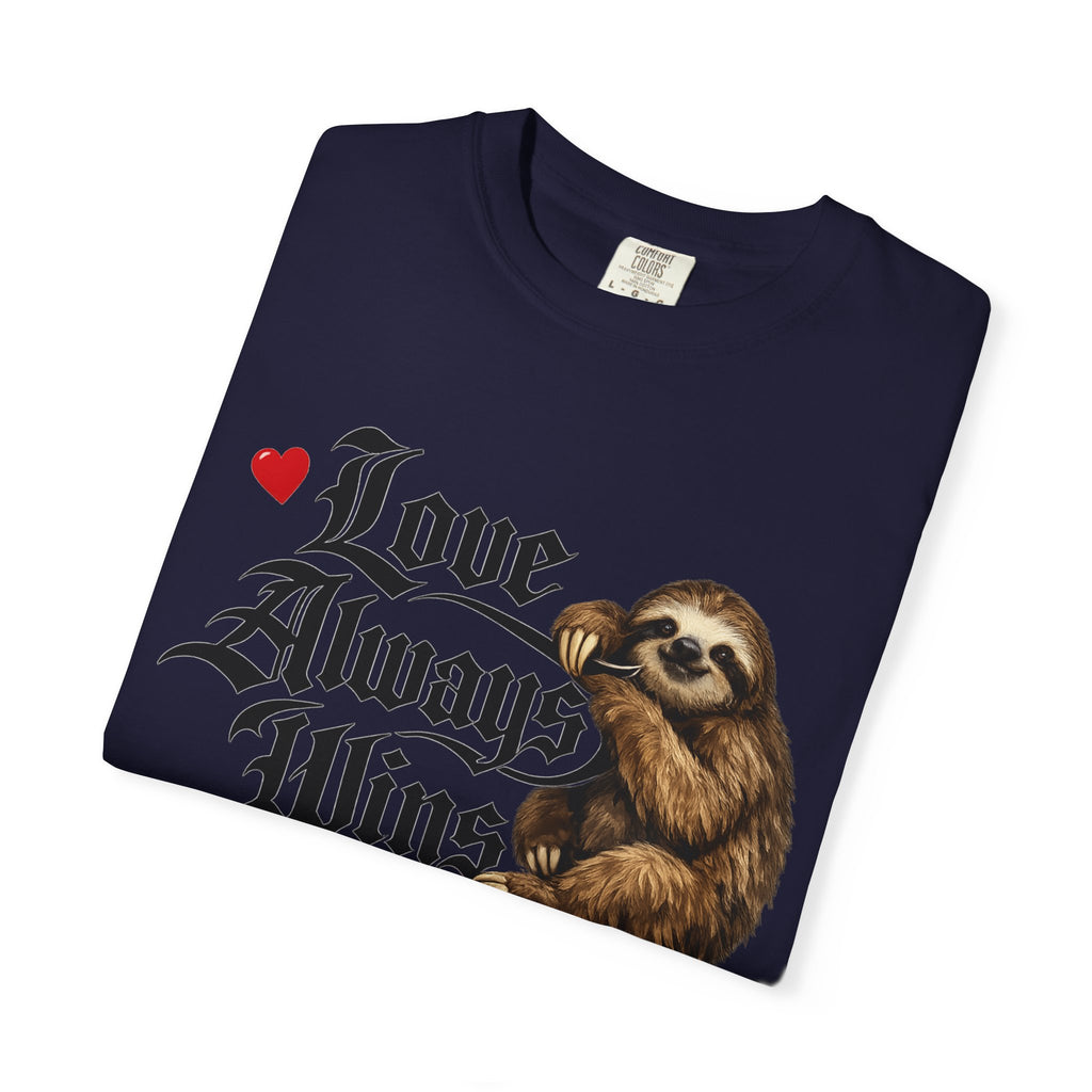 Love Always Wins Sloth T-Shirt