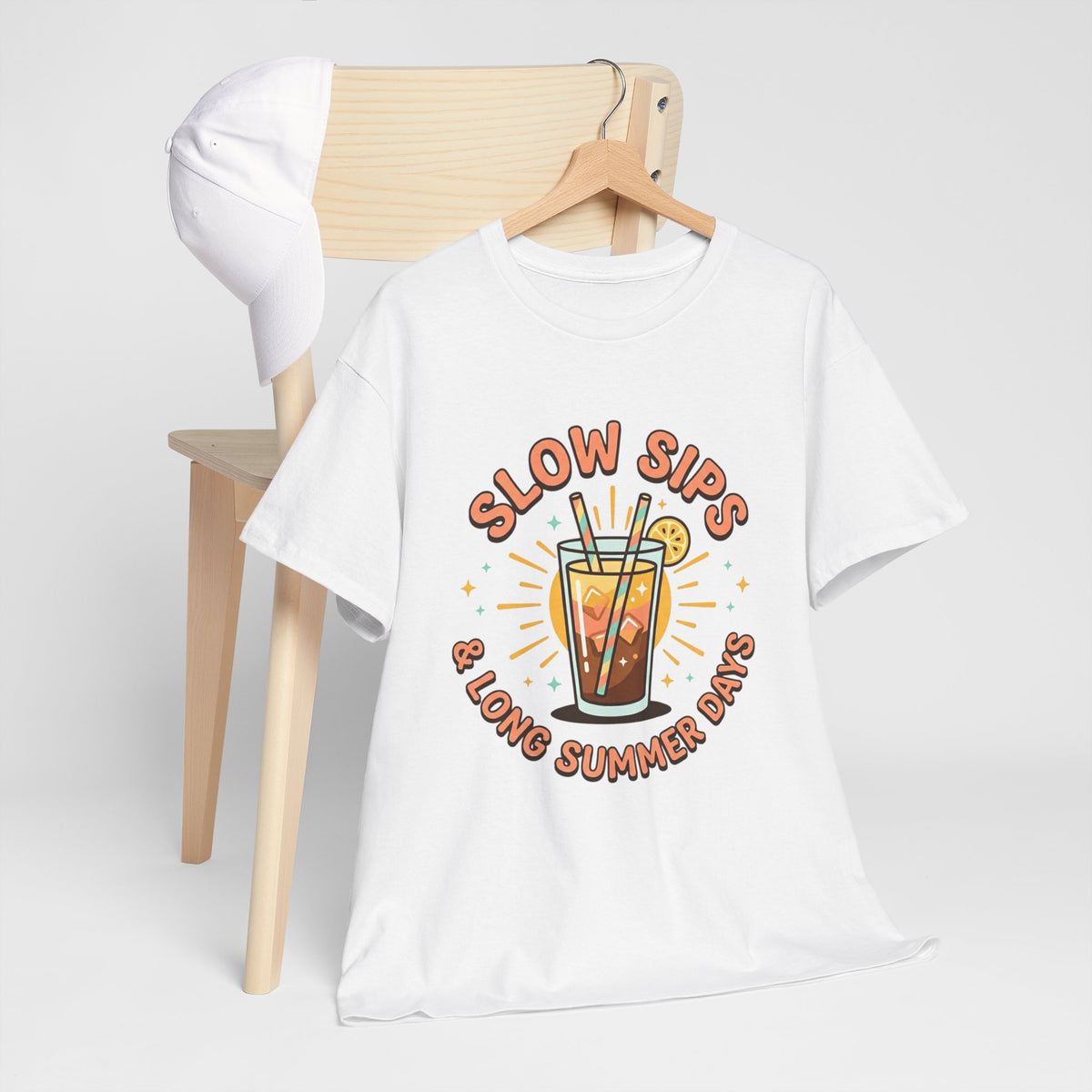 Summer Iced Tea Tee – Slow Sips & Long Summer Days