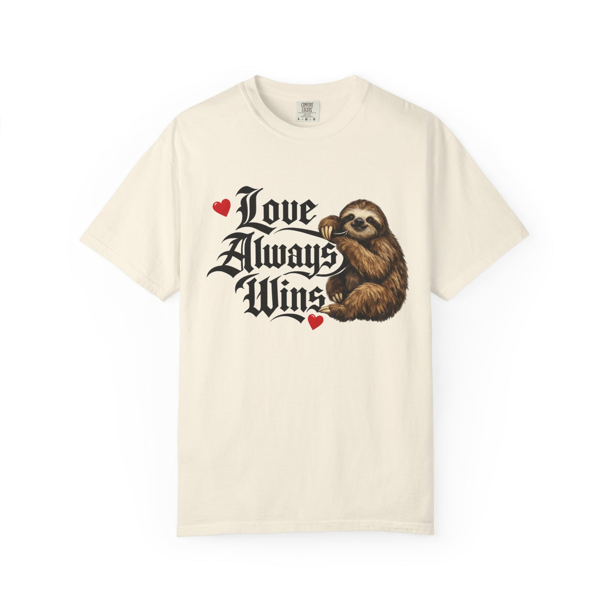 Love Always Wins Sloth T-Shirt