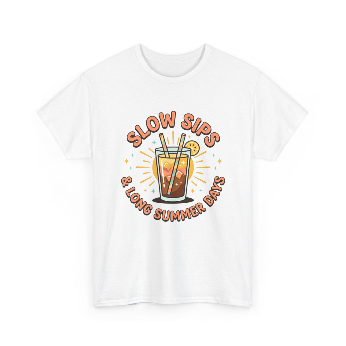 Summer Iced Tea Tee – Slow Sips & Long Summer Days