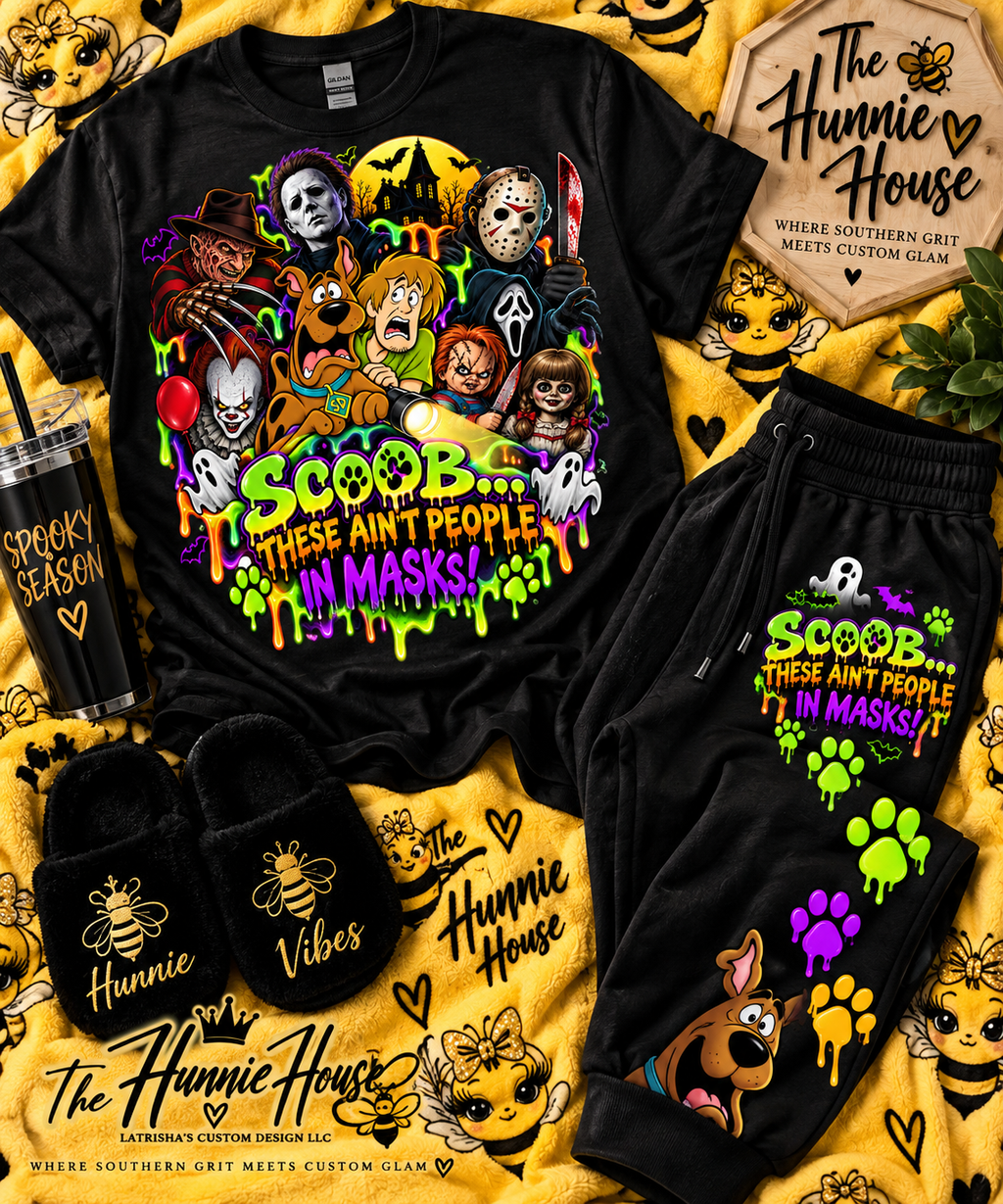 👻💚💜 RUH-ROH… THESE AIN’T PEOPLE IN MASKS!