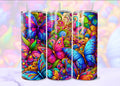 🦋 Colorburst Butterfly 20oz Skinny Tumbler 🦋