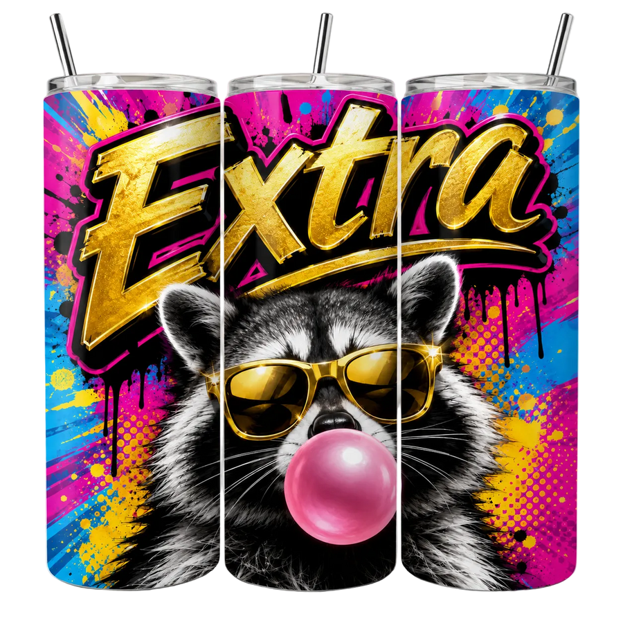 ✨ Extra Raccoon Tumbler ✨