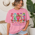 Custom Small Town Area Code Tee