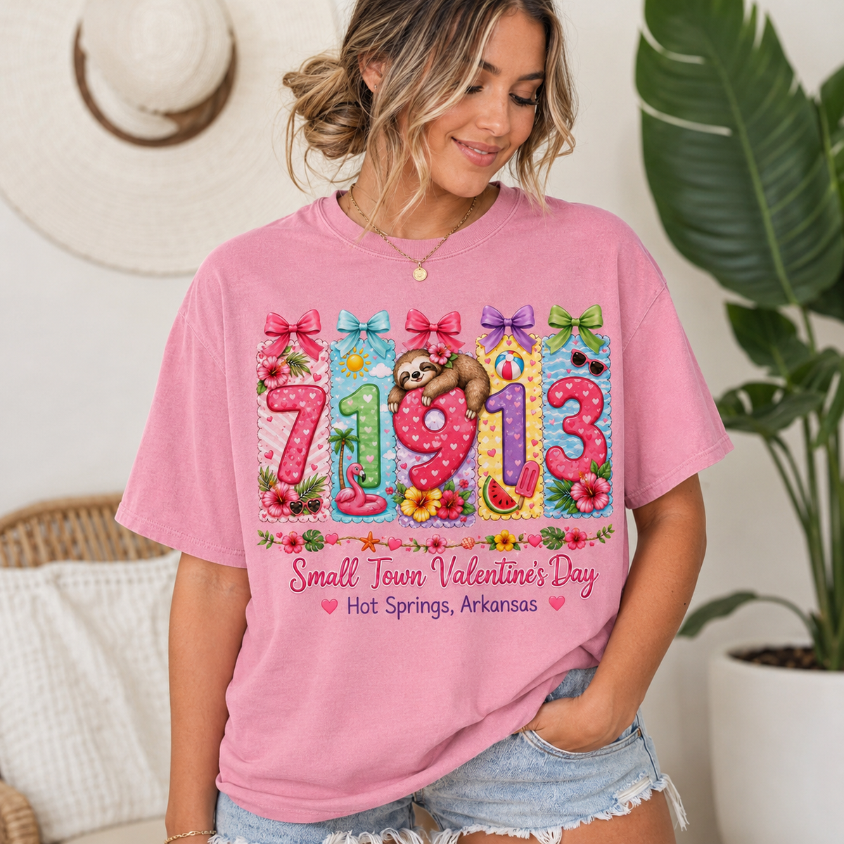 Custom Small Town Area Code Tee