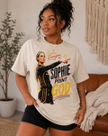 Sophie Point God | Women's Oversized Vintage Basketball Graphic Tee