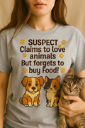 Custom Southern Animal T-shirt | Cat & Dog Design