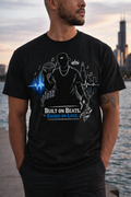 Built on Beats Raised on Love t-Shirt | Music Dad T-shirt | Fatherhood T-Shirt | Gift for Dad or Grandpa | Streetwear Graphic T-shirt