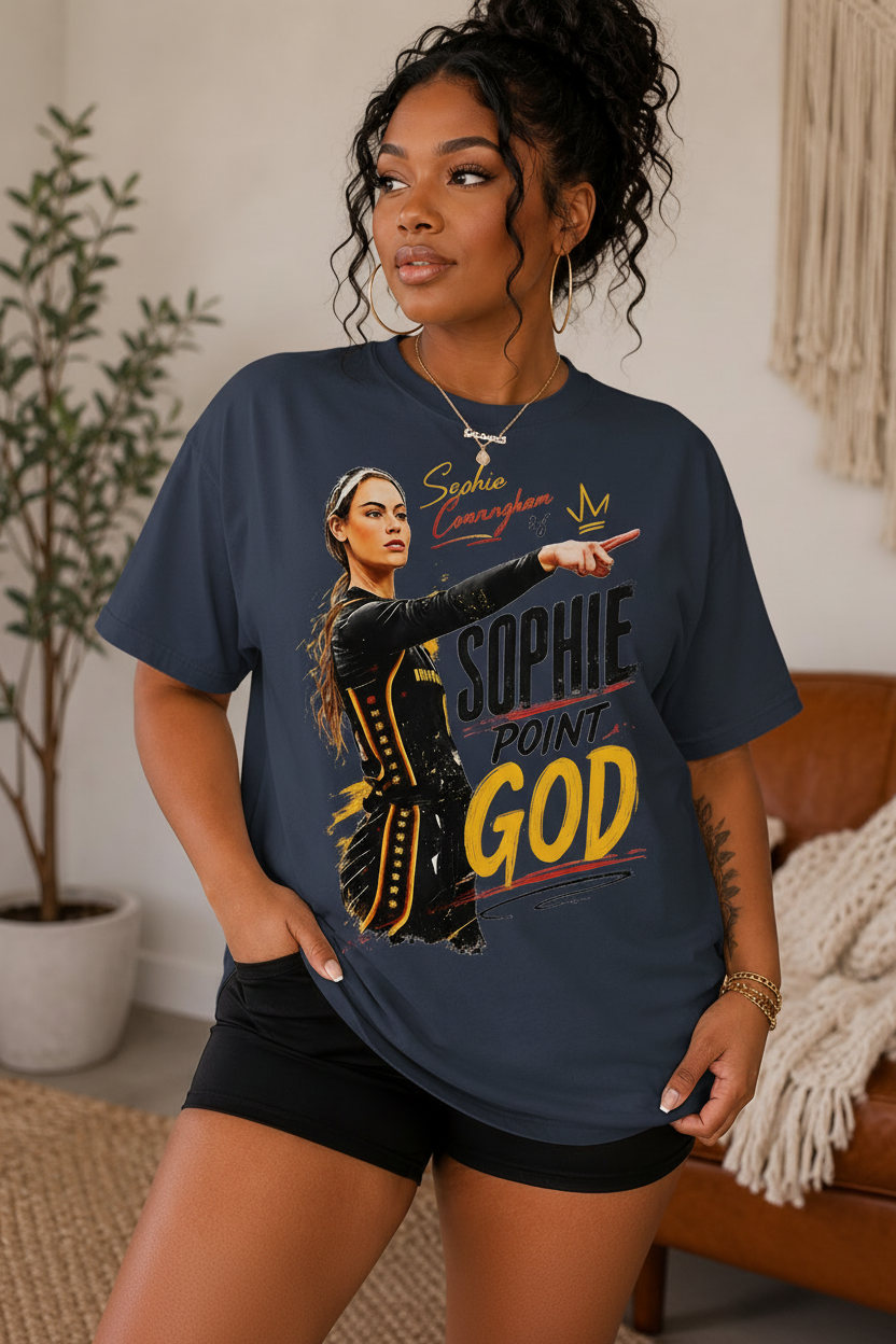 Sophie Point God - Navy Blue